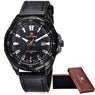 Fashionable Leather Sport Watch For Men