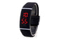 Fashion Digital Bracelet Date LED Rubber Sports Wristwatch