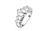 Anillos Mujer Cheap Retro Crown Wedding Ring for Women