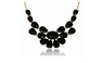 Zinc Alloy Black Chokers Necklace for Women