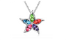 Fashion Jewelry Crystal Star Pendant Necklace For Women