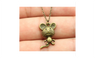 Simple Vintage Antique Bronze Color Cute Mouse Pendant Necklace