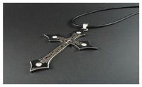 Bible and Cross Pendant Necklace for Men and Women - sparklingselections