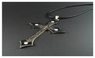 Bible and Cross Pendant Necklace