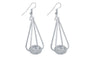 Lovely Pattern Ball Dangle Long Earrings For Women