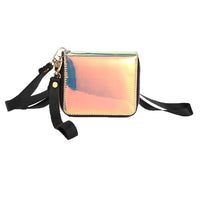 New Women's Small Variable Color Lighting Wallet Card Holder Purse - sparklingselections