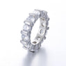 New Fashion White gold Ring for women zirconia vintage jewelry