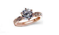 Rose Gold Engagement Rings For Women - sparklingselections