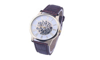 Business Imitate Mechanical Watch Men's Glass Shock Resistant Quartz Wristwatches For Boys - sparklingselections