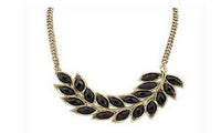 Leaf Choker Necklace For Women - sparklingselections