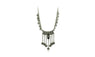 Tassel Exaggerated Long Silver Plated Coin Necklace