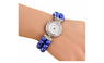 New Fashion Pearl Beads Quartz Bracelet Watch For Womens