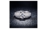 White Gold Plated Stone Wedding Engagement Rings For Women (8)