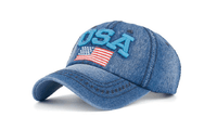 New Fashion Embroidered USA Flag Snap back Hats - sparklingselections