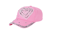 New Love Shaped Diamond Women's Hats - sparklingselections