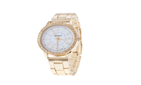 New Luxury Women Crystal Stainless Steel Women's Quartz Wrist Watch - sparklingselections