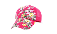 New Floral Embroidery Cotton Baseball Cap for Women - sparklingselections