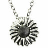 Women Sunflower Pendant Necklace Silver Necklace Jewelry For Wedding Party Gifts