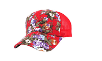 New Floral Embroidery Cotton Baseball Cap for Women - sparklingselections