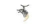 Trendy Animal Tooth Steel Pendant Necklace For Women