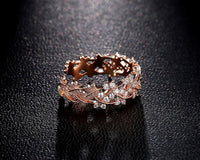 Garland Queen Crown Fashion Ring For Women