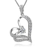 new lover couple Heart necklaces pendant for women