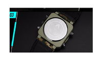 New Military Sports Chronograph Luminous Leather Quartz Wristwatch - sparklingselections