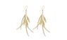 Fashion Trendy Gold Plated Dangle Long Earrings For Women