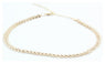 Simple Fashion Gold Color Choker Bib Bar Necklace for Women