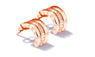 Half Circle Stainless Steel Earrings for Women