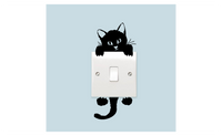 Lovely Cute Little Cat Switch Stickers