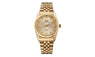 Gold Stainless Steel Quartz Wristwatches For Man