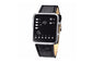 Sports Digital Binary Led Watch For Men's Casual Leather Mechanical Wristwatches