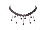 Simple Retro Short Hollow Out Lace Necklace For Women - sparklingselections