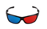 Classical Black Frame 3D Glasses Red And Blue Lens