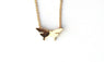 Gold Plated Cute Butterfly Pendant Necklaces for Women