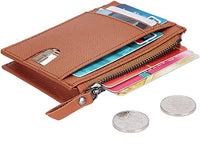 New Design Men's Leather ID Credit Card Holder Wallets