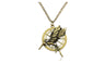 2 catching fire bird necklace for men and women