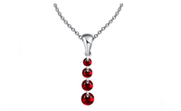 Charming Crystal Long Water Drop Necklaces & Pendant Statement Necklace for Women (Red) - sparklingselections