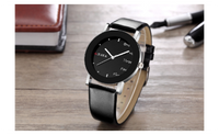 New Black Fashion Cool Quartz Analog Wrist Watch
