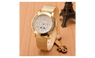 Casual Mesh Stainless Steel Dress Quartz Watch For Women