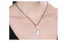 Leather Chain Hollow Butterfly Heart Pendant Necklace For Women