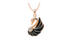 Elegant Swan Shape Pendant Fashion Women Necklace