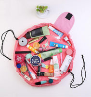 Travel Drawstring Cosmetics Dual Magic Bags Makeup Business Pouchy Magic Toiletries 100% Polyester Handbags - sparklingselections