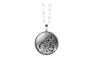 Vintage Mechanical Gear Steampunk Art Glass Cabochon Pendants Necklaces
