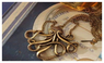 Pirates of the Caribbean Octopus Man Retro Long Necklace