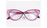 Stylish Women Cat's Eye Sunglasse Plain Eye Frame Spectacle