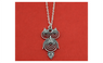 Owl Pendant Choker Short Women Necklace