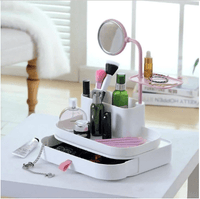 Cosmetic Organizer With Mirror - A Must Have Thing For All Girls - sparklingselections