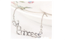 Fashion Letters With Crown Clavicle Chain Pendant Necklace For Women